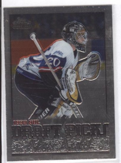 Alex Auld Topps Chrome ROOKIE Card