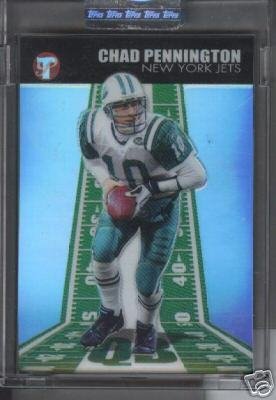 Chad Pennington '04 Topps Pristine GOLD Refractor #d