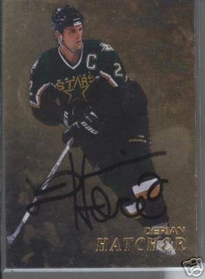 Derian Hatcher '99 BAP Auto Card
