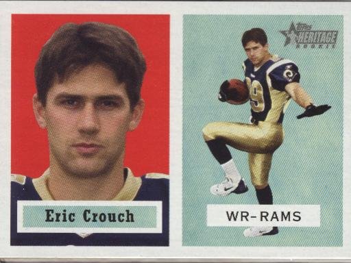 Eric Crouch ROOKIE Topps Heritage 2002