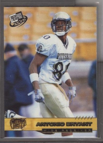 Antonio Bryant PRESS PASS Rookie Card