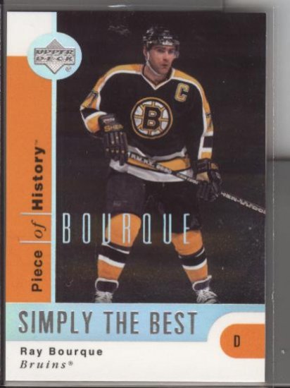 Ray Bourque UD Simply the Best