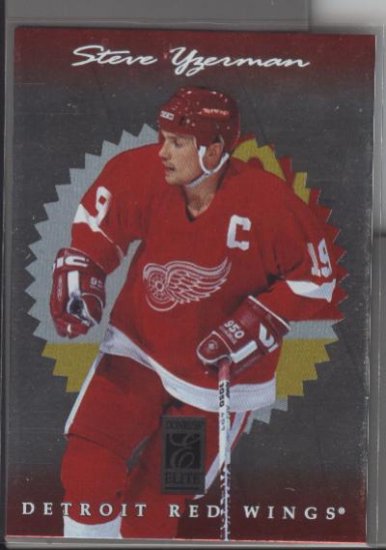 Steve Yzerman Donruss Elite card