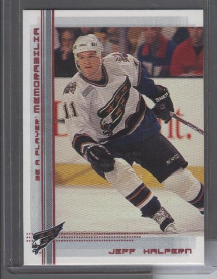 Jeff Halpern 00-01 BAP Memorabilia Ruby Card