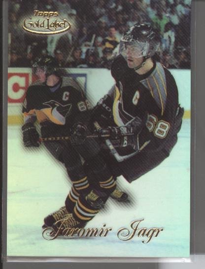 Jaromir Jagr '99 Topps Gold Label Class 1