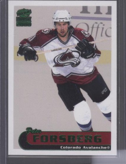 Peter Forsberg '00 Paramount Emerald Card