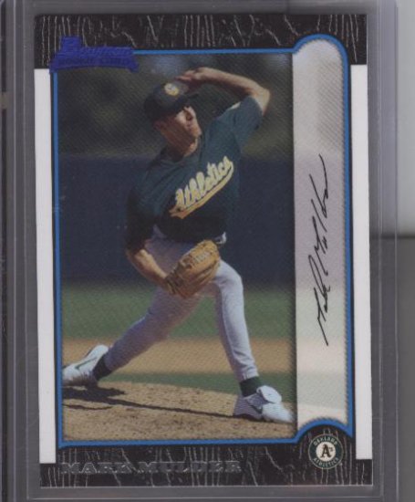 Mark Mulder '99 Bowman ROOKIE card