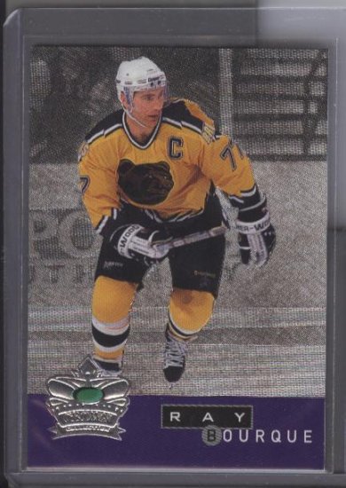 Ray Bourque '95-'96 Parkhurst Int. Crown Collection Silver
