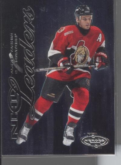 Alexei Yashin '01 UD Heroes 'NHL Leaders' Card