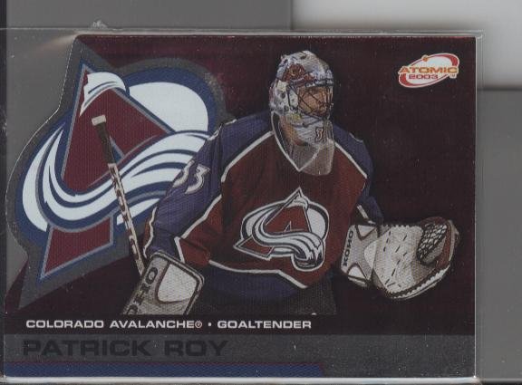 Patrick Roy '03 ATOMIC card
