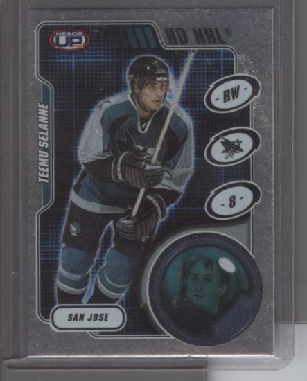 Teemu Selanne '02 Heads-Up HD NHL Card