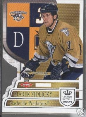 Marek Zidlicky '04 Crown Royale Rookie Card