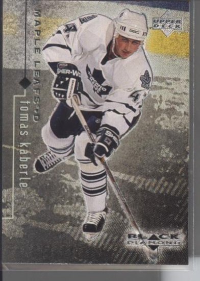 Thomas Kaberle '99 Black Diamond ROOKIE