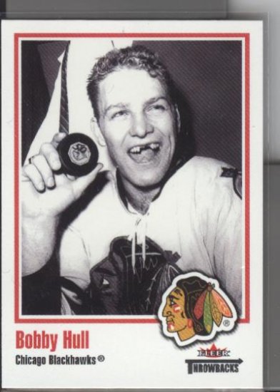 Bobby Hull Fleer Throwbacks