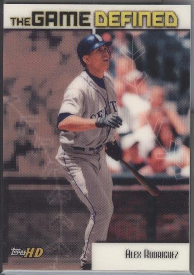 Alex Rodriguez Topps HD 'The Game Defined'