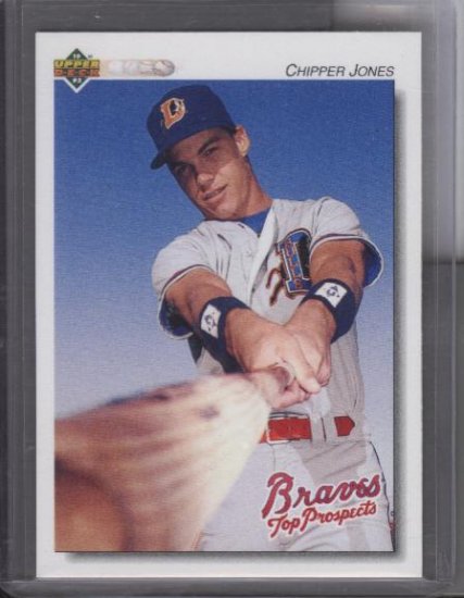 Chipper Jones 1992 UD Minors Card