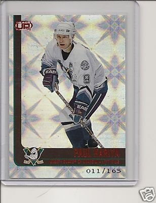 Paul Kariya '02 Heads-Up RED #d 011/165
