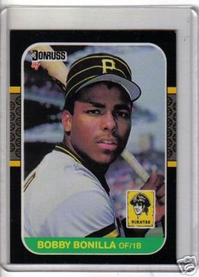 Bobby Bonilla 1987 Donruss Rookie Card