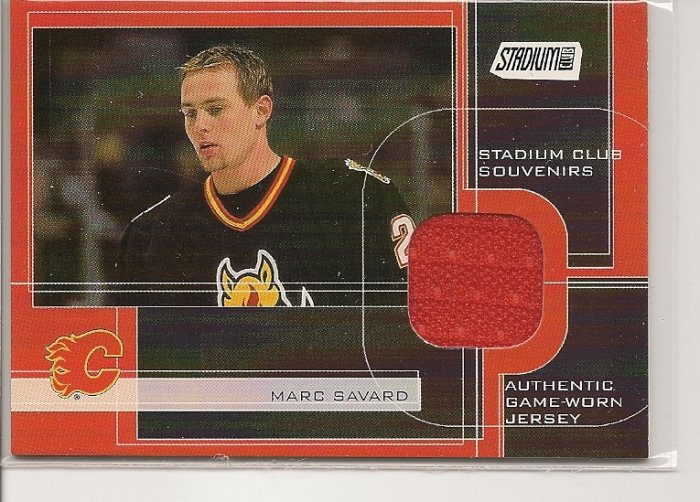 Marc Savard '02 Stadium Club Soveniers