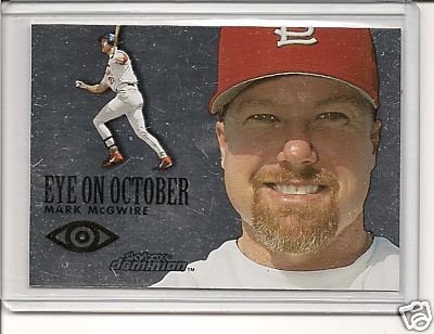 Mark McGwire 2000 Skybox EYE on OCTOBER