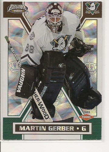 Martin Gerber '03 Exclusive Hobby Rookie Card