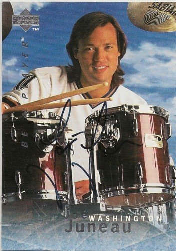 Joe Juneau '96 BAP Autograph Card