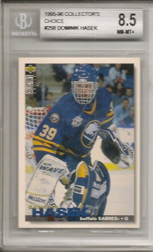Dominik Hasek 1996 Collector's Choice BGS 8.5