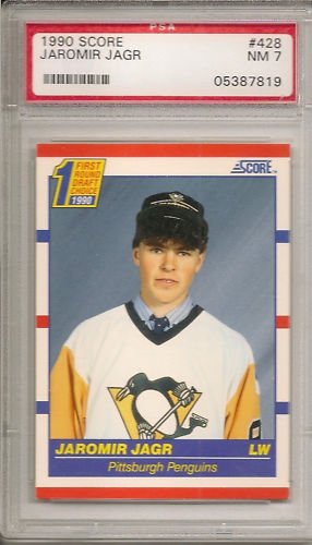Jaromir Jagr 1990 Score RC PSA 7
