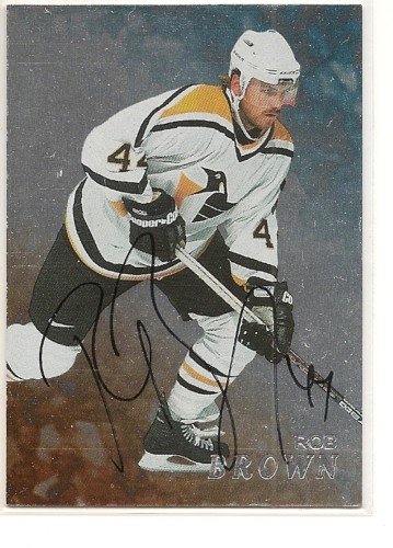 Rob Brown '99 BAP Autograph Card