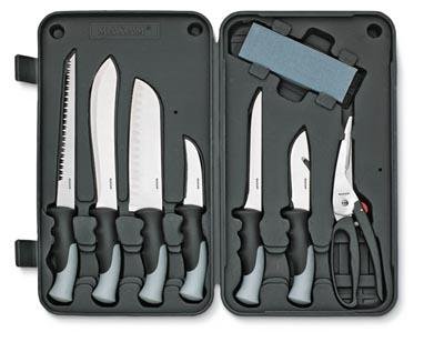Maxam 9pc Sportsmans Cutlery Set - Gift Boxed
