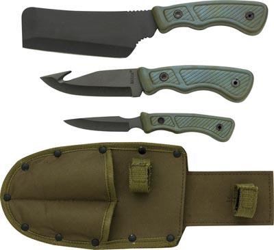 Maxam 4pc Field Cutlery Set - Gift Boxed
