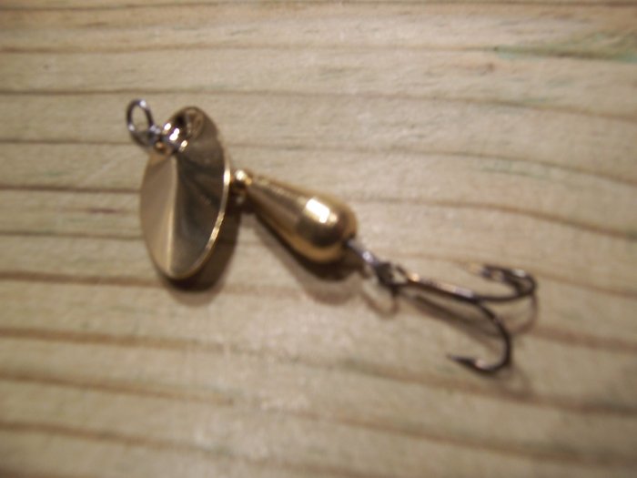 Gold Inline Trout Spinner