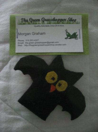 Bat Finger Puppet