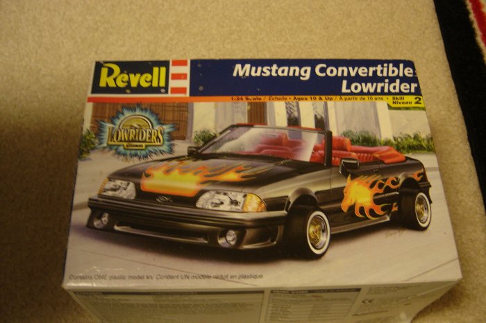 Revell Mustang Convertible Lowrider