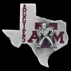 Team Logo Pin - Texas A&M