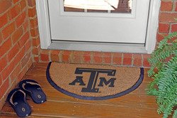 Half Moon Door Mat - Texas A&M