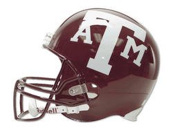 Full Size "Deluxe" Replica NCAA Helmet - Texas A&M