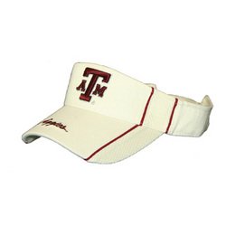 Mesh Visor - White - Texas A&M
