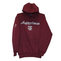 Hoodie - Maroon - M - Texas A&M
