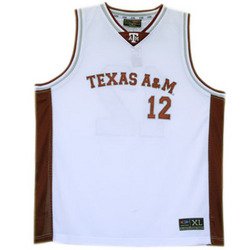 Basketball Jersey - White - L - Texas A&M