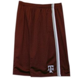 Basketball Mesh Shorts - Maroon - L - Texas A&M