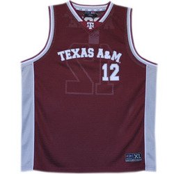 Basketball Jersey - Maroon - XL - Texas A&M