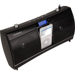 Clock Radio Music System With Built-In iPod® Dock - iSymphony