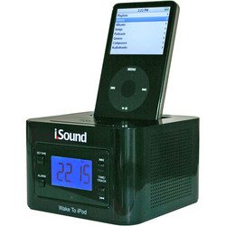 Time Travel Alarm Clock - Black - I.Sound