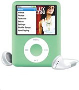 8 GB iPod Nano with Video - Green - Apple