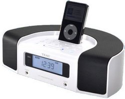 Hi-Fi Radio w/ iPod Dock - White - TEAC