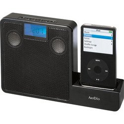 2.0 Portable Audio Docking System For iPod® - Black - ArtDio