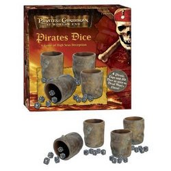 Pirates of the Caribbean 3 Dice - USAopoly