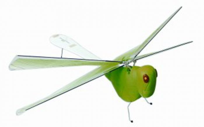 Insect Grasshopper Winged Fly Helicopter - Microgear