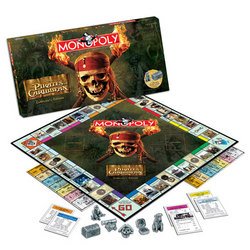 Pirates of the Caribbean Monopoly (2007) - USAopoly